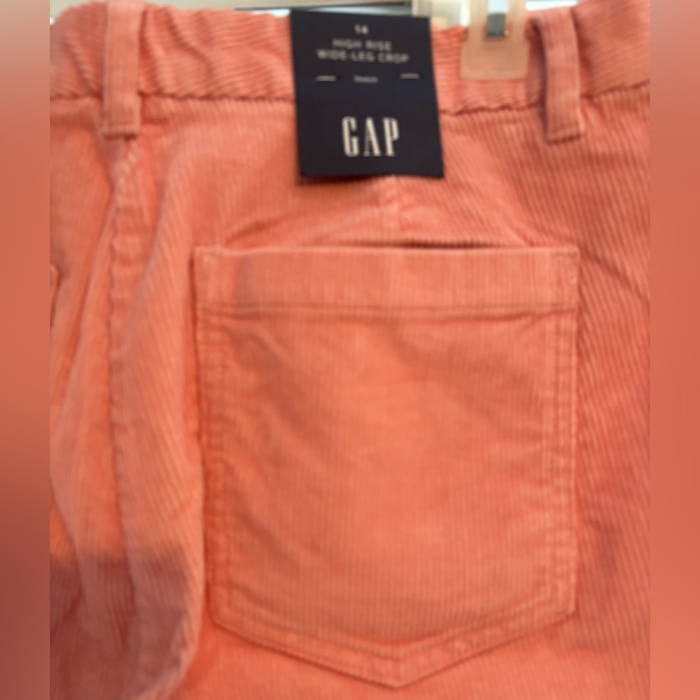 Coral Wide-Leg Corduroy Pants - Picture 5 of 6